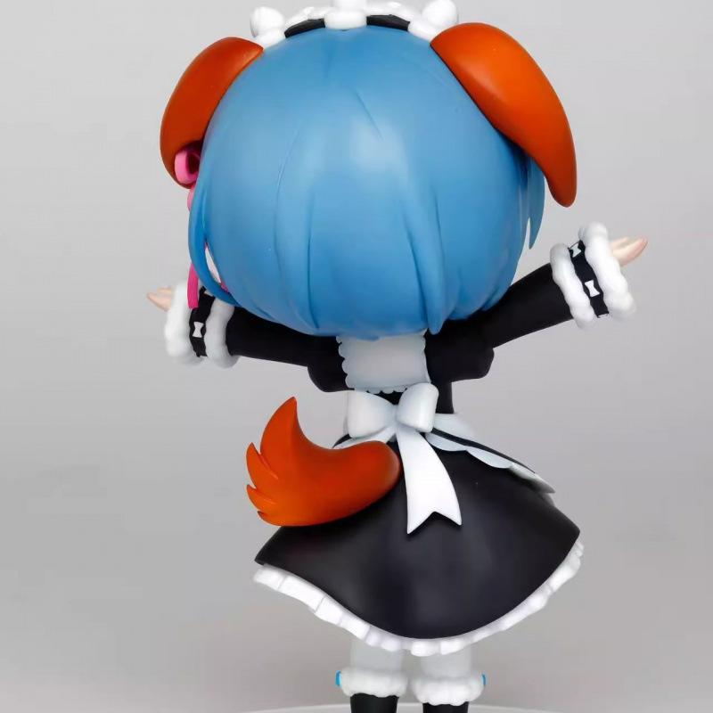 Puppy Rem Figure from Scratch, Another World Life, Anime Beautiful Girl Series Doll Chassis Small Ornament