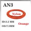 AN3 Steel Wire Weaving Motorcycle Brake Hose Explosion-proof High Temperature Resistant Reinforced Clutch Oil Pipe Universal 3.2