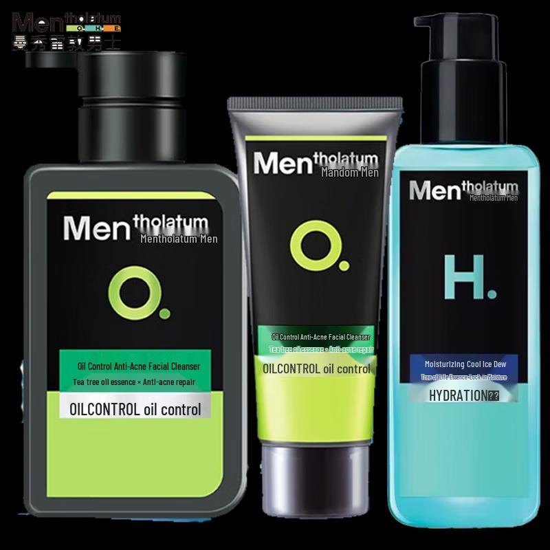 Mentholatum Oil Control Anti-Acne Facial Cleanser Twin Pack