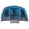 Tunnel Family Tent for 8 Persons Blue Waterproof