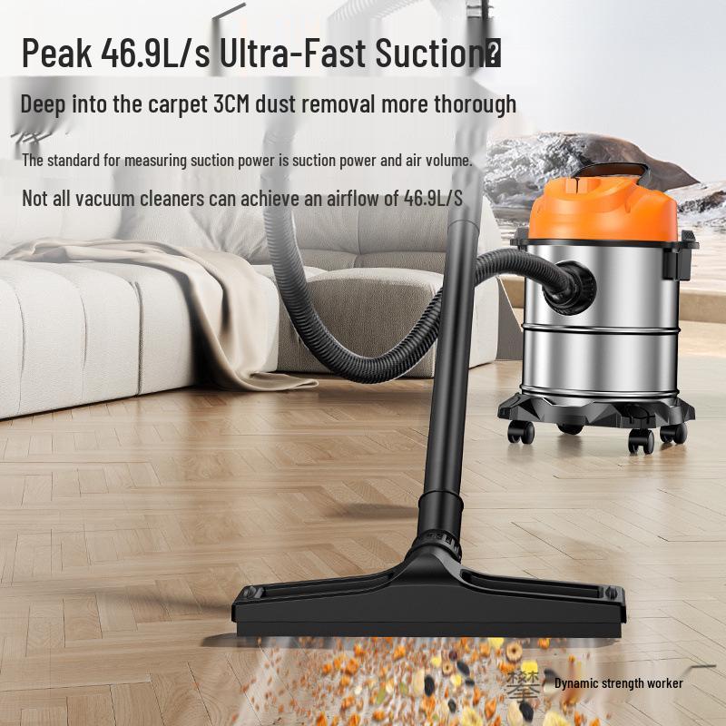 High-Power Industrial Suction Cleaner for Floors, Sofas, and Grouting