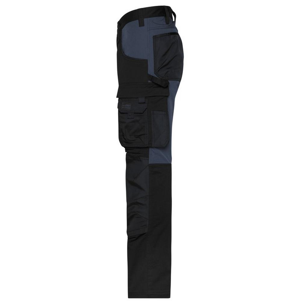 James and Nicholson Mens Stretch Slim Work Trousers