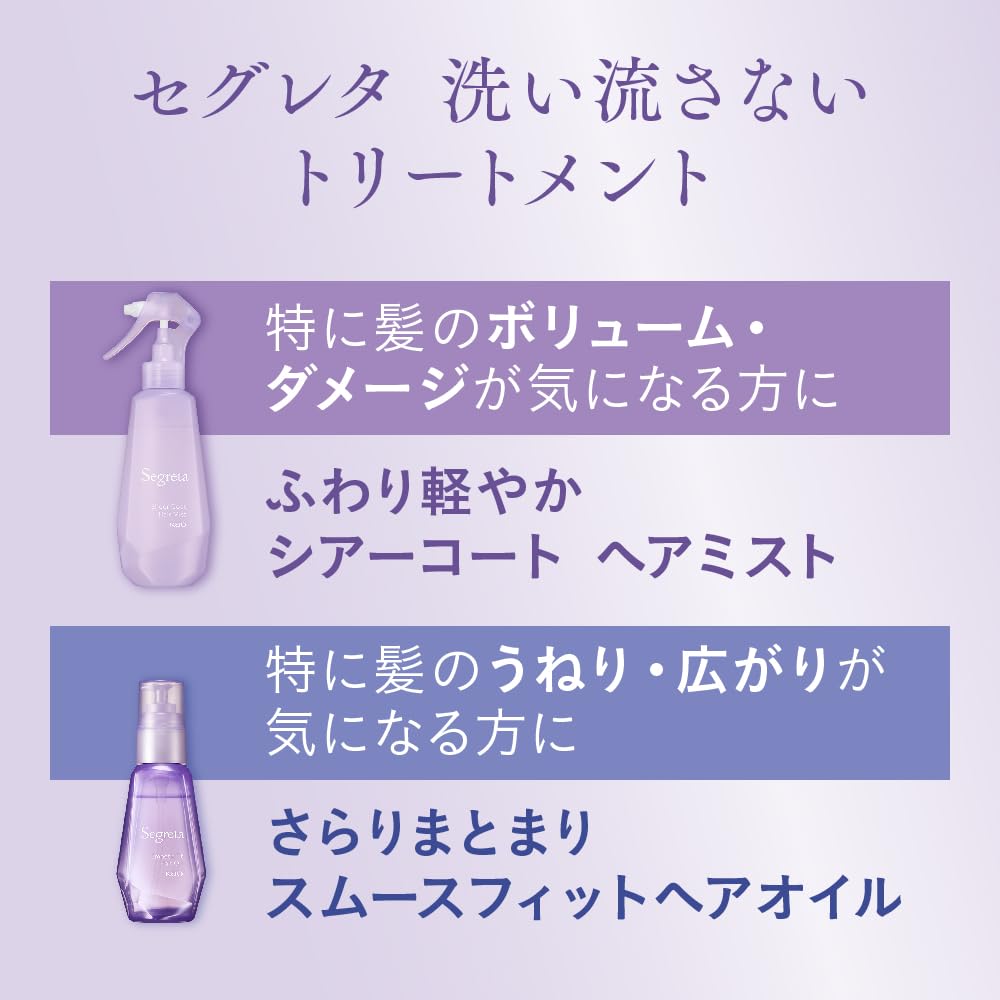Segreta Sheer Coat Hair Mist - Shine & Manageability Spray