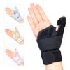 1 ks dlaha zápěstí a palce stabilizátor podpůrná ortéza pro tendinitidu artritidu nastavitelný chránič palce padne na pravou levou ruku