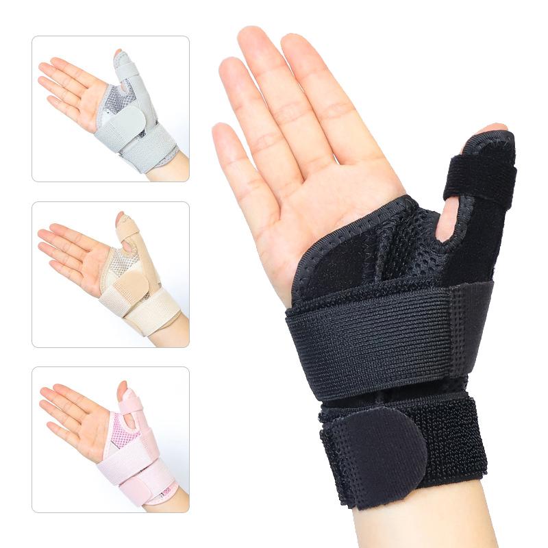 1Pc Splint Wrist Thumb Stabilizer Support Brace For Tendonitis Arthritis Adjustable Thumb Protector Guard Fits Right Left Hand