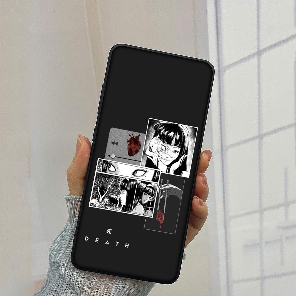 Tomie Junji Ito Collections Cover Phone Case for Xiaomi Redmi Note 9 8 11 Pro 4G 5G 9S 11S 9A 9C NFC 9T 8A Funda Soft Casing