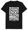 Jesteśmy w najgorszej sytuacji Czarna Żmija Śmieszny Żart Humor Prezent T-Shirt