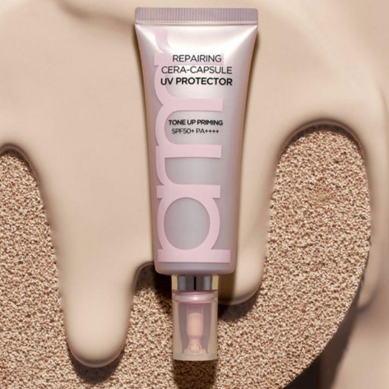 Primera Repairing Cera-Capsule UV Protector Tone-Up Priming SPF50+ PA++++ Sunscreen 40ml