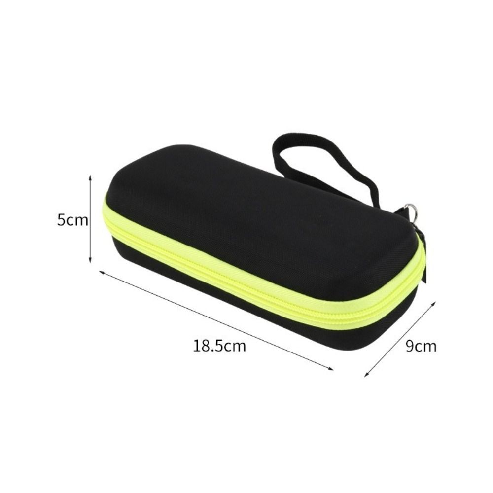 Anti-fall Razor Storage Case Splash Proof Shockproof Shaver Carrying Bag Dustproof with Lanyard for Philips One Blade QP series