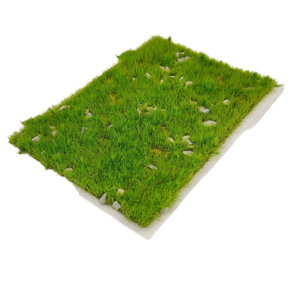 Nylon Miniature Grass Tuft Mini Scale Model Accessory Realistic Simulation Grass Sand Table Mat Hand DIY Craft Material