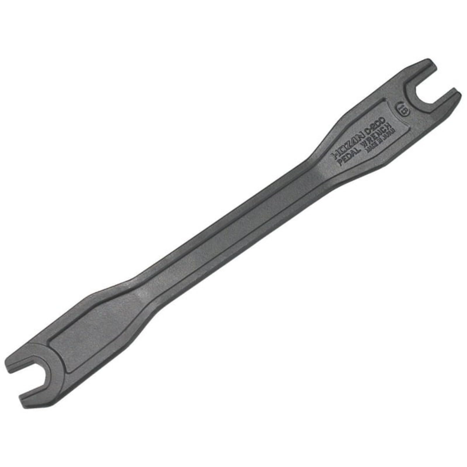 HOZAN Pedal 15 x 15 Heavy Blade Wrench, Size mm, Duty, 15-degree Offset/Thin Straight, C-200