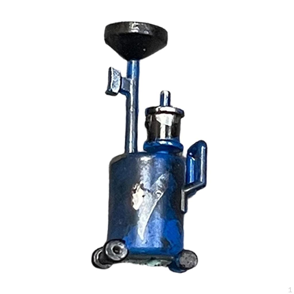 1/64 Miniature Oil Collector Diorama Decor Automotive Shop Realistic Waste Change Tank Scene