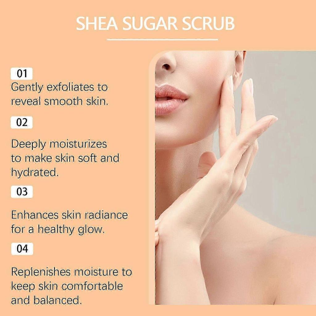 Citrus Body Scrub with Walnut Shell & Mineral Oil Brightening, Hydrating & Exfoliating Daily Body Care