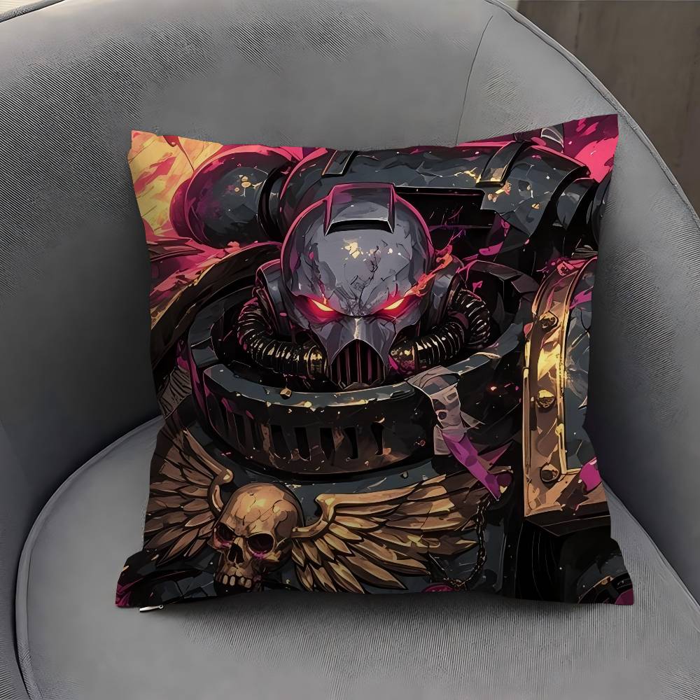 Game W-Warhammer-S 40k Personalized Pillow Cover Kids Bedroom Wild Party Decor Pillowcase Kid Birthday Shower Gift