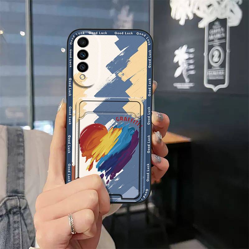 Silicone Durable Phone Case For Wiko T50 Cute Graffiti Soft case Dirt-resistant Waterproof protective Full wrap Cartoon