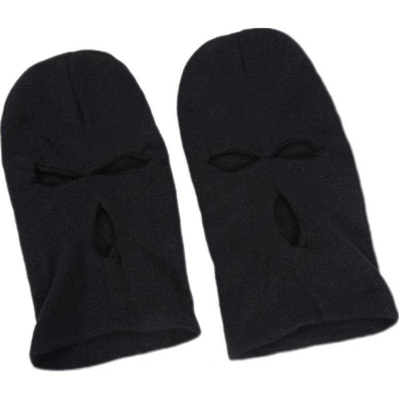 Eyed Cap Three Knitted Hat Winter Warmth All Inclusive Caps Breathable Gift
