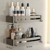 1pcs New Bathroom Shower Shelf No Drilling, Shower Storage Rack, Wall Mounted Adhesive Caddy for Bathroom, Kitchen