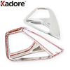 For Chevrolet Blazer   Chrome Car Front Fog Light Lamp Cover Trim Head Foglight Bezel Trims Accessories