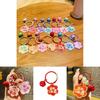 Charming Plum Blossom Blessing Keychain Durable Acrylic Bag Pendant Ideal For Parties And Celebrations