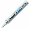 Pentel Ölstift, weiße mittlere Spitze, weiße Tinte, X100W-MD