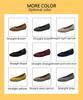 Y2 Women's Plus Size Knit Soft Sole Flat Shoes (Sizes 41-44) - Solid Color, Round Toe, Low-Cut, Old Beijing Style.