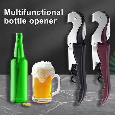 Bunter Flaschenöffner Multifunktionaler kreativer tragbarer Weinöffner Bier Rotwein Wein Hippocampus Messer