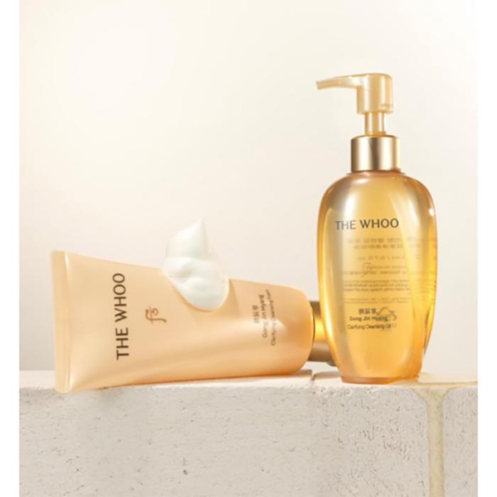 The History of Whoo Gongjinhyang Cleansing Foam – Micro-Foam Pore Purifying & Moisturising Cleanser, Korean
