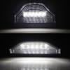 Universal 6 LED License Plate Light 12V 24V White Rear Driving Light Side Marker Lamp For Car Motorcycle Truck Trailer Lorry Van