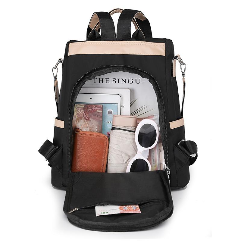 Exquisite Women's Backpack New Large-capacity Travel Women's Bag Urban Simple Leisure Simple Backpack