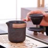 Portable Zisha Ceramic Kung Fu Travel Tea Set