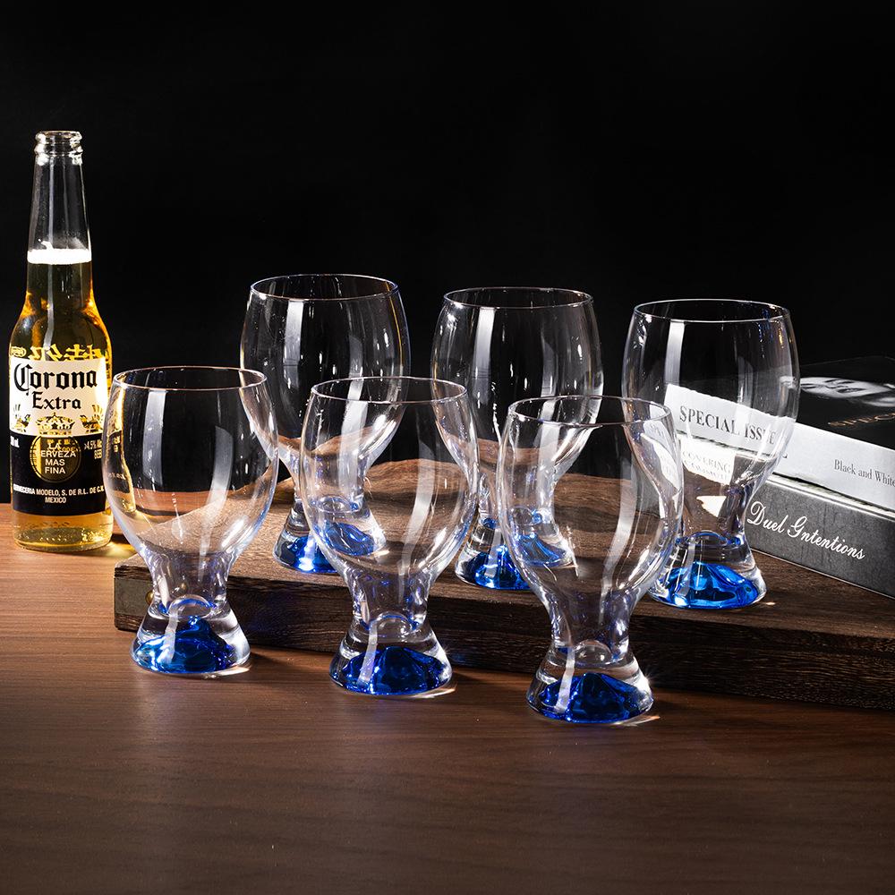 Creative Luxury Lead-Free Crystal Beer Mug Set - High-End Craft Glasses for Home and Entertaining