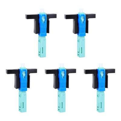 UPC Fiber Cold Connector Aircraft Flip Cover Design Fast Installation Plastic for FTTH Networks