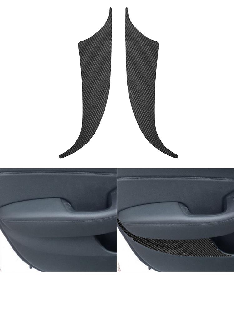 For Kia Cadenza 2014-2016 Auto Styling Accessories Car Interior Decoration Protection Carbon Fiber Sticker
