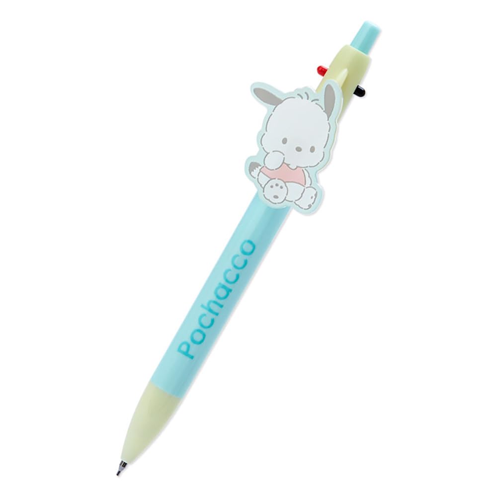 Sanrio Pochacco Ballpoint Pen Mechanical Pencil Animal Design 555533 2-Color & (Stuffed Stationery)
