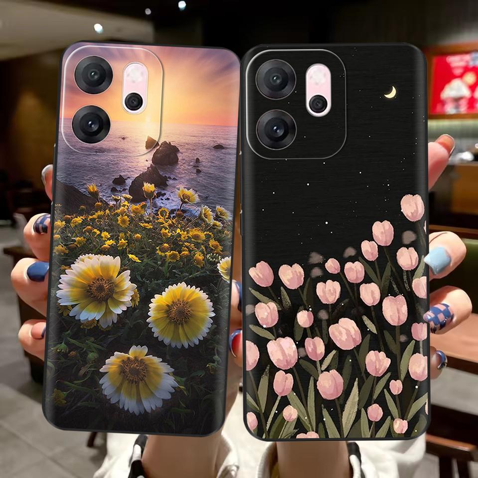 For OPPO Reno14 F Case Cover 2025 Soft TPU Shockproof Silicone Phone Back Cover For OPPO Reno 14F Reno14F Cases CPH2743 Shells