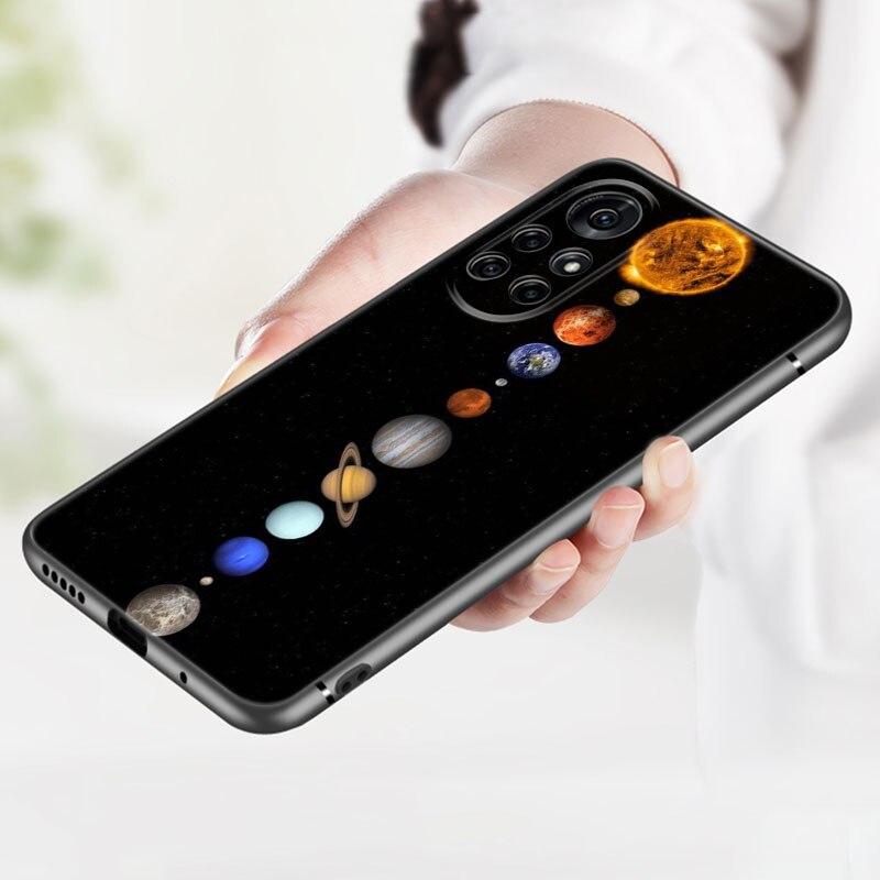 Чехол для телефона Moon Stars Space Astronaut для Huawei Honor 60 50 SE 30S Mate 30 20 10 Lite 40 Nova 9 8 Pro Y60 8i 7i 7SE 5T Premium Huawei Nova 5T