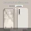 Huawei NZone S7 Pro Liquid Silicone Case - Full Coverage, Drop-Proof, Solid Color Protective Case