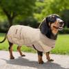 Warme Baumwollweste Dackel Hunde Winter Haustier Mantel Kleine Rasse Oberbekleidung Weiches Fleece gefüttert