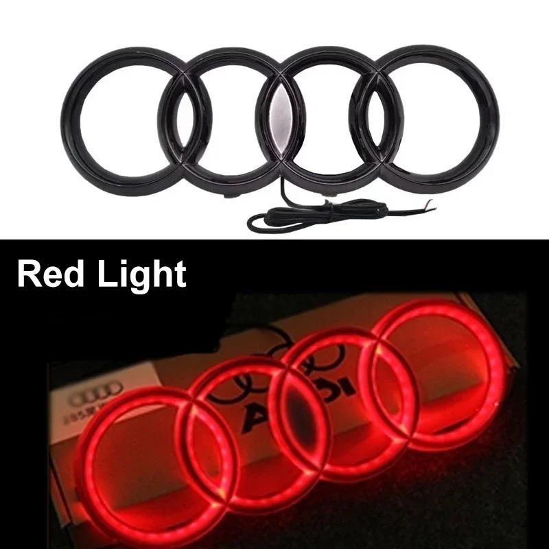 LED Car Dynamic Streamer Badge Light Front Grille Emblem for B Q7 Q8 S3 A1 A2 A3 A4 A5 A6 Q3 Q4 Q5 Q6 S5 S7 A7 Q2 Accessories