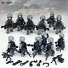 Military Ghost Squad Building Blocks – Special Forces Soldier Mini Figures, DIY Tactical Army Toys with Equipment