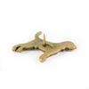 Beagle - gold-plated pin brooch, elegant dog ornament, unique pin by Art-Dog brand
