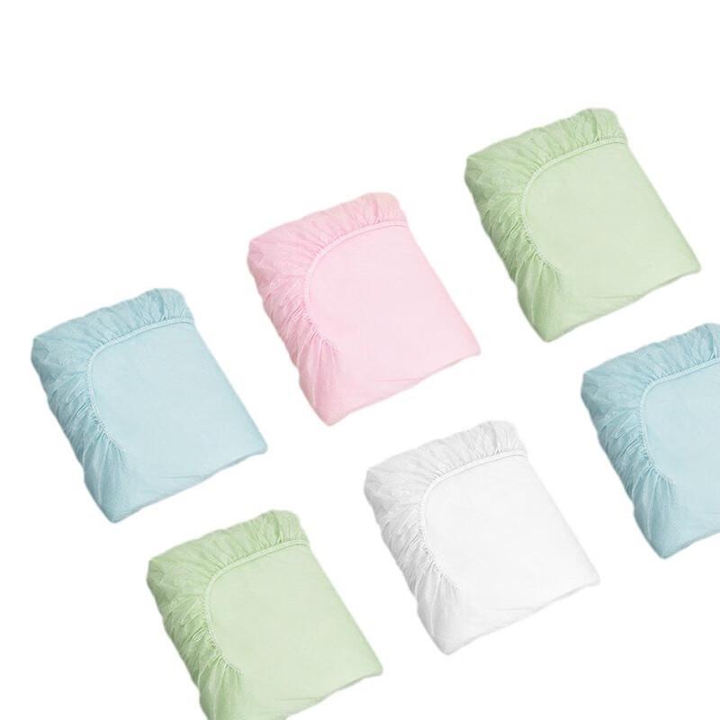 Disposable 4-Piece Elastic Fitted Sheet Travel Bedding Set