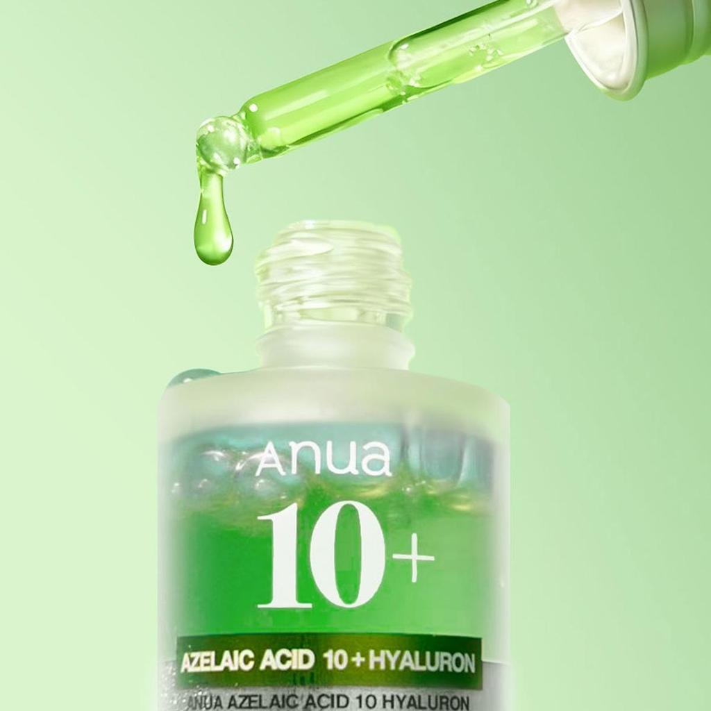 Anua AZELAIC HYALURON SOOTHING SERUM 30ML, Soothing Calming, Hydrating, Improve Texture, Non-Sticky, K-Beauty, Korean Makeup