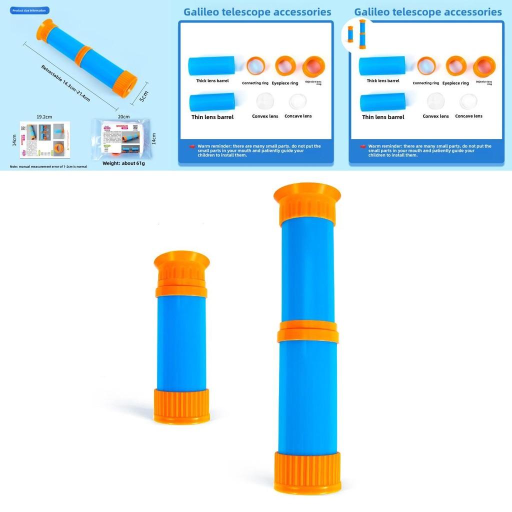 Physics Science Diy Telescope Kit For Children Learning Physics And Handcrafting