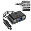 6in1 Cigarette Lighter Splitter QC3.0+PD Car Charger Digital Display Phone Charger 12V-24V 60W Adapter Car Accessories
