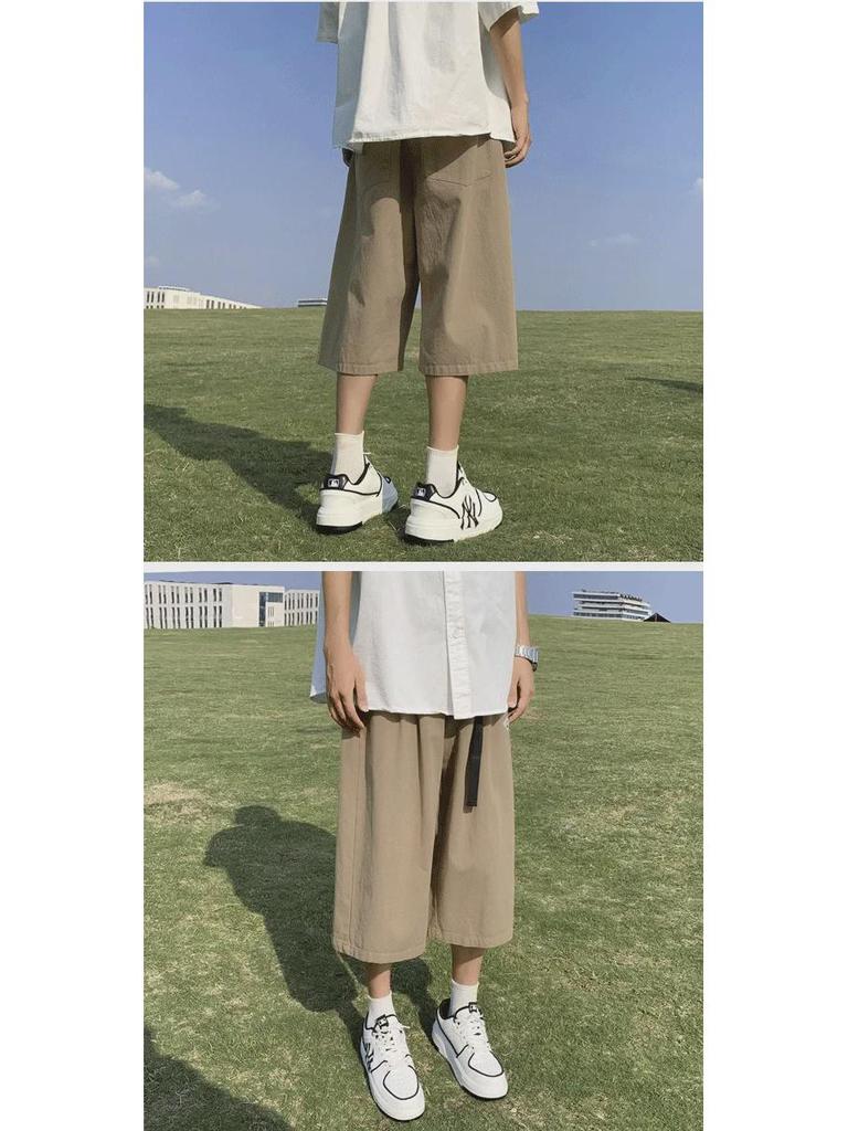 Chlapecké nadměrné trendy ležérní letní šortky ke kolenům