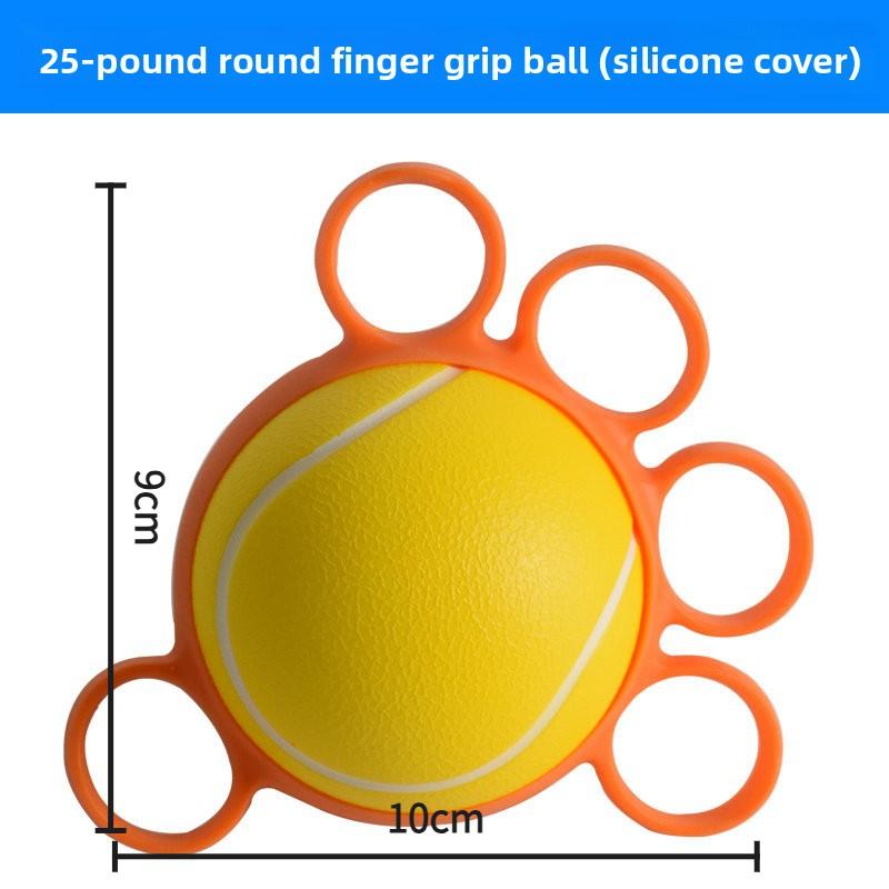 Finger Grip Strength Ball Recovery Hand Therapy Exercise Equipment For Elderly Wrist Finger Muscle Strengthener Splitter Ring
