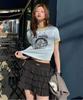 CAVISH W Invader Ringer Ss Tee Blue(Cv2Fmft511A)