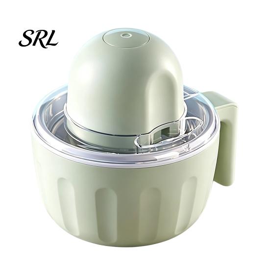 Quick Cold Drink Maker Ice Cream Mug, Cordless Machine, Rechargeable Built in Ingredient Feed Channel Mini Freezer Bowl for Homemade Gelato