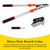 Extendable Anvil Loppers 40in Tree Trimmer Telescopic Heavy Duty Branch Cutter